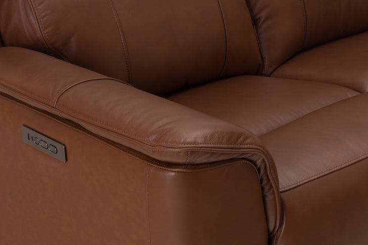 Camden Leather Power Reclining Sofa